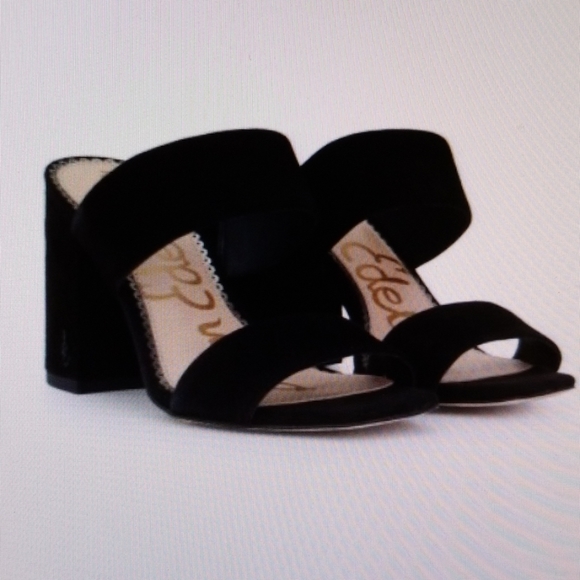 delaney block heel mule